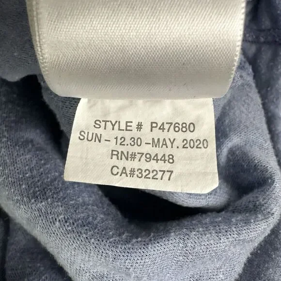 Marmot Sweater Womens Small Blue Quilted 1/4 Snap Pullover Casual Outdoor - Picture 6 of 11